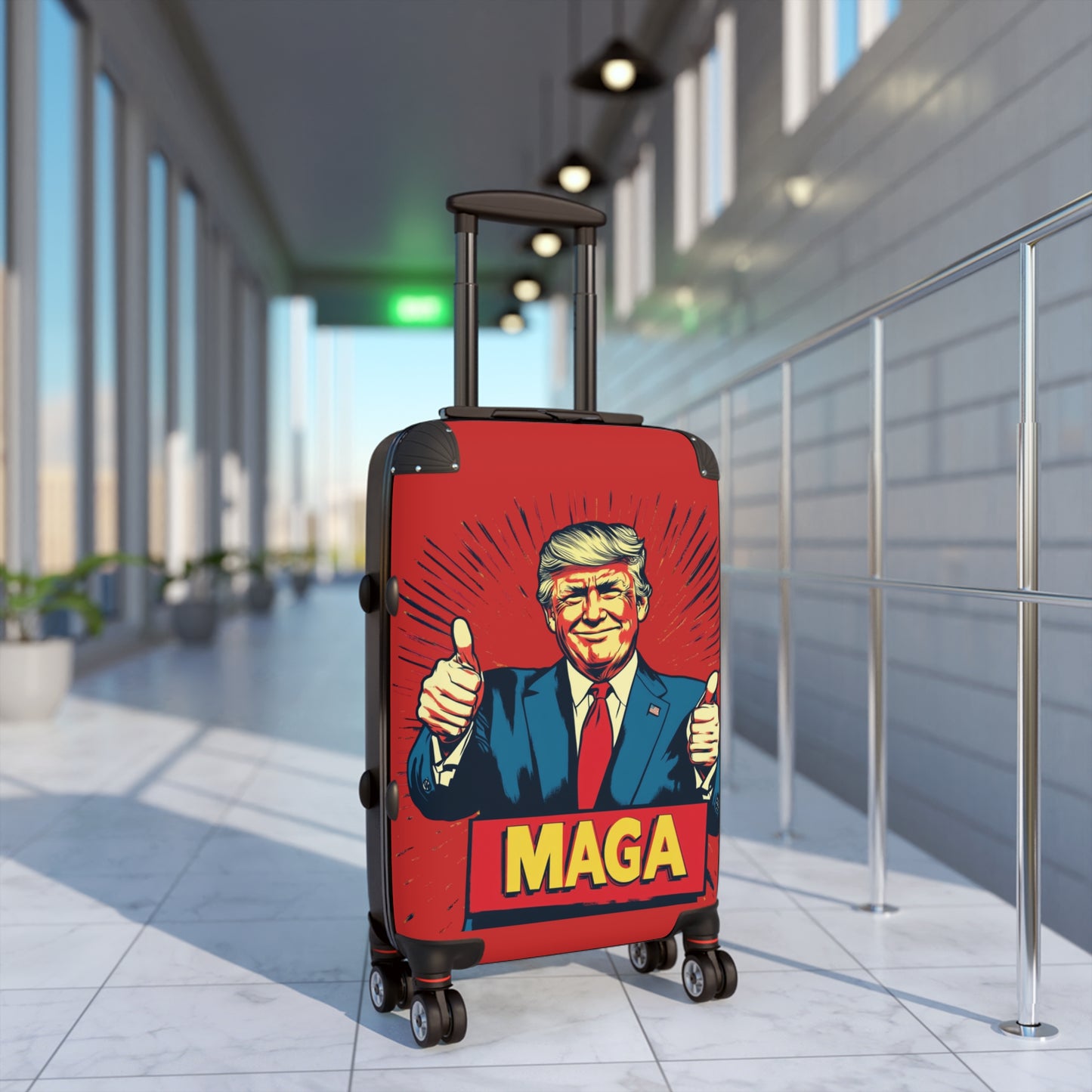 MAGA Carry-On Suitcase - Travel with Style and Patriotism