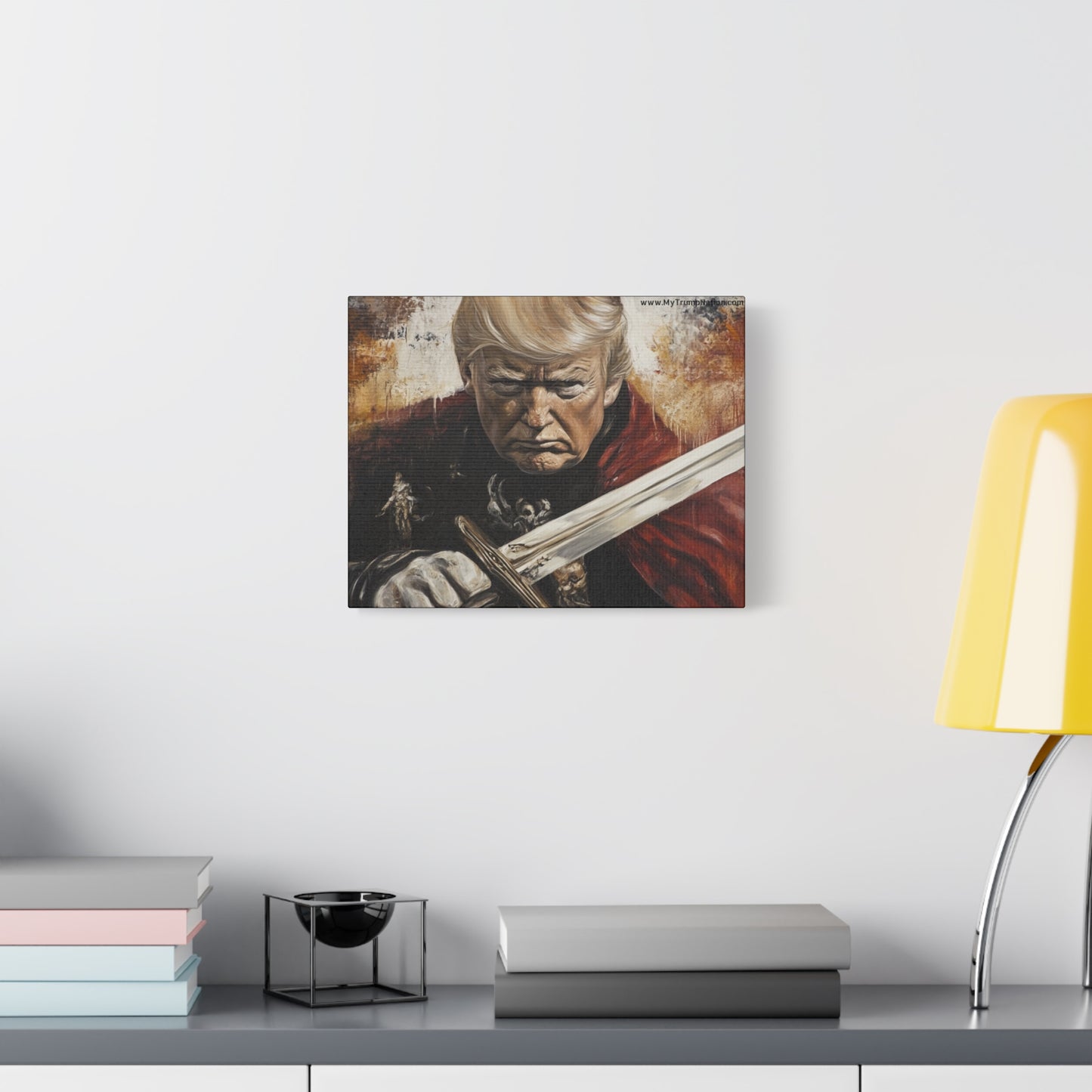 Heroic Canvas Art - Dramatic Portrait of a Leader