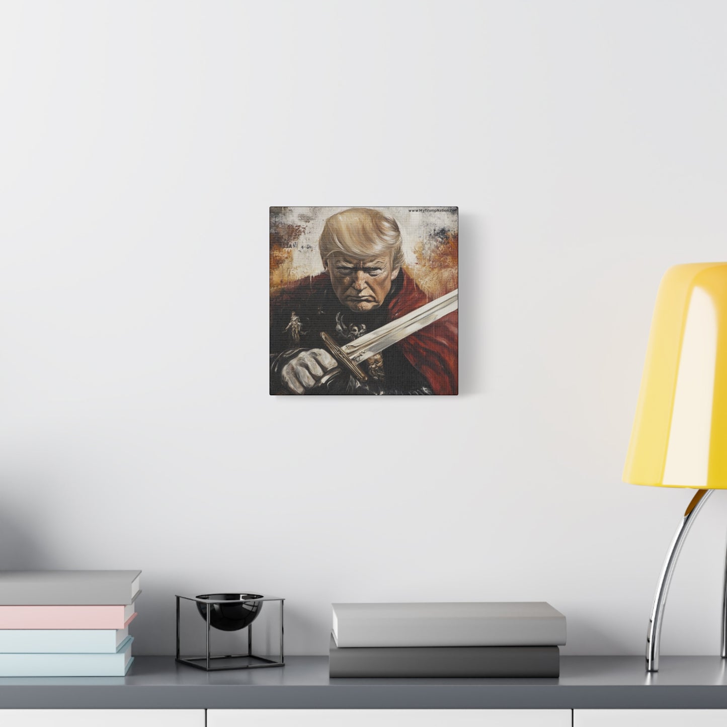 Heroic Canvas Art - Dramatic Portrait of a Leader