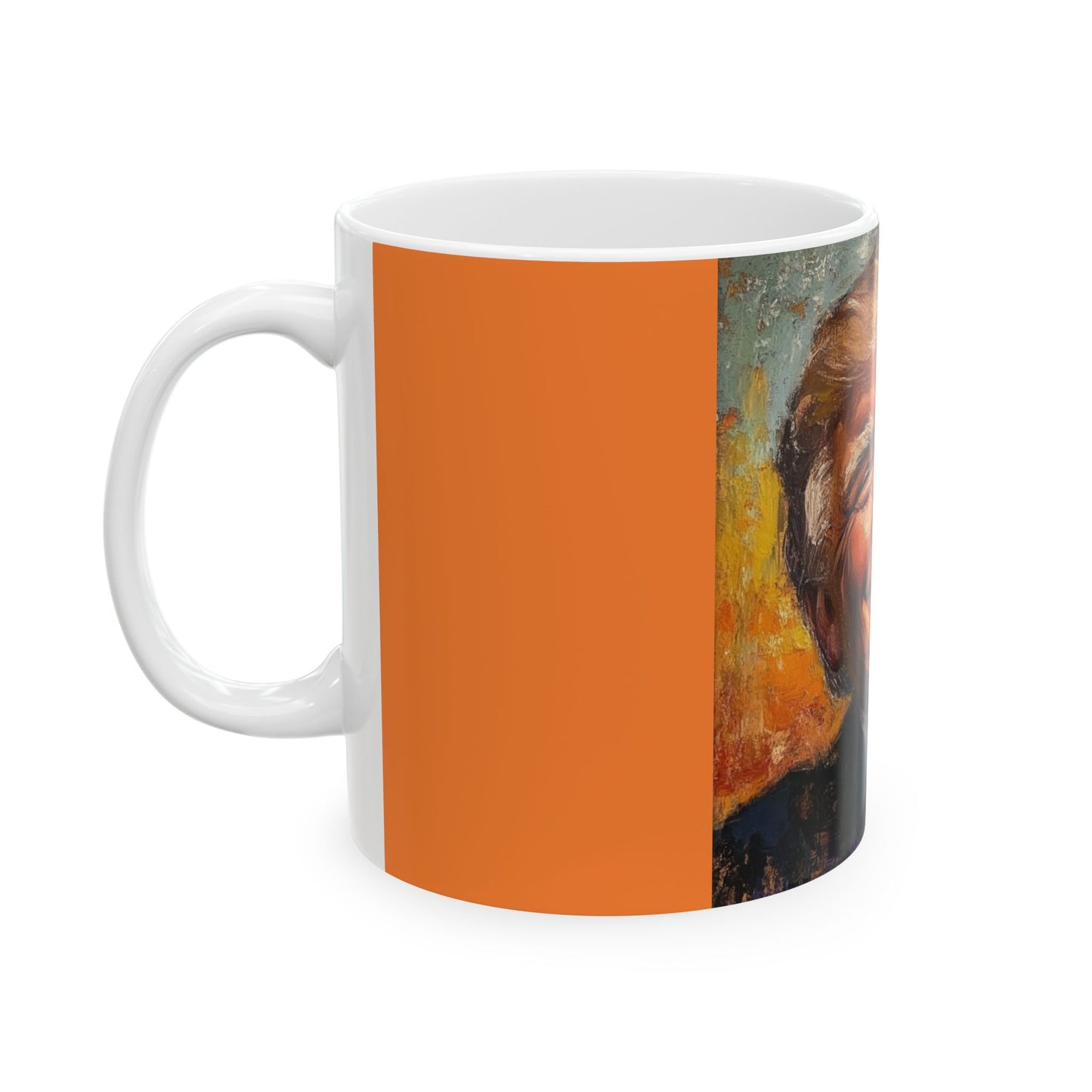 Donald Trump Smiling Portrait Ceramic Mug