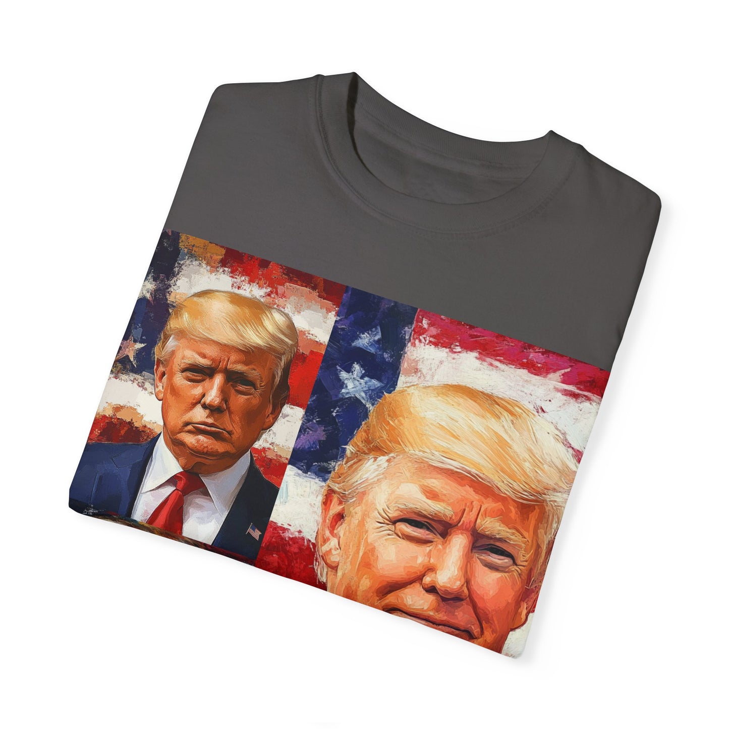 Donald Trump Patriotic Multi-Portrait T-Shirt