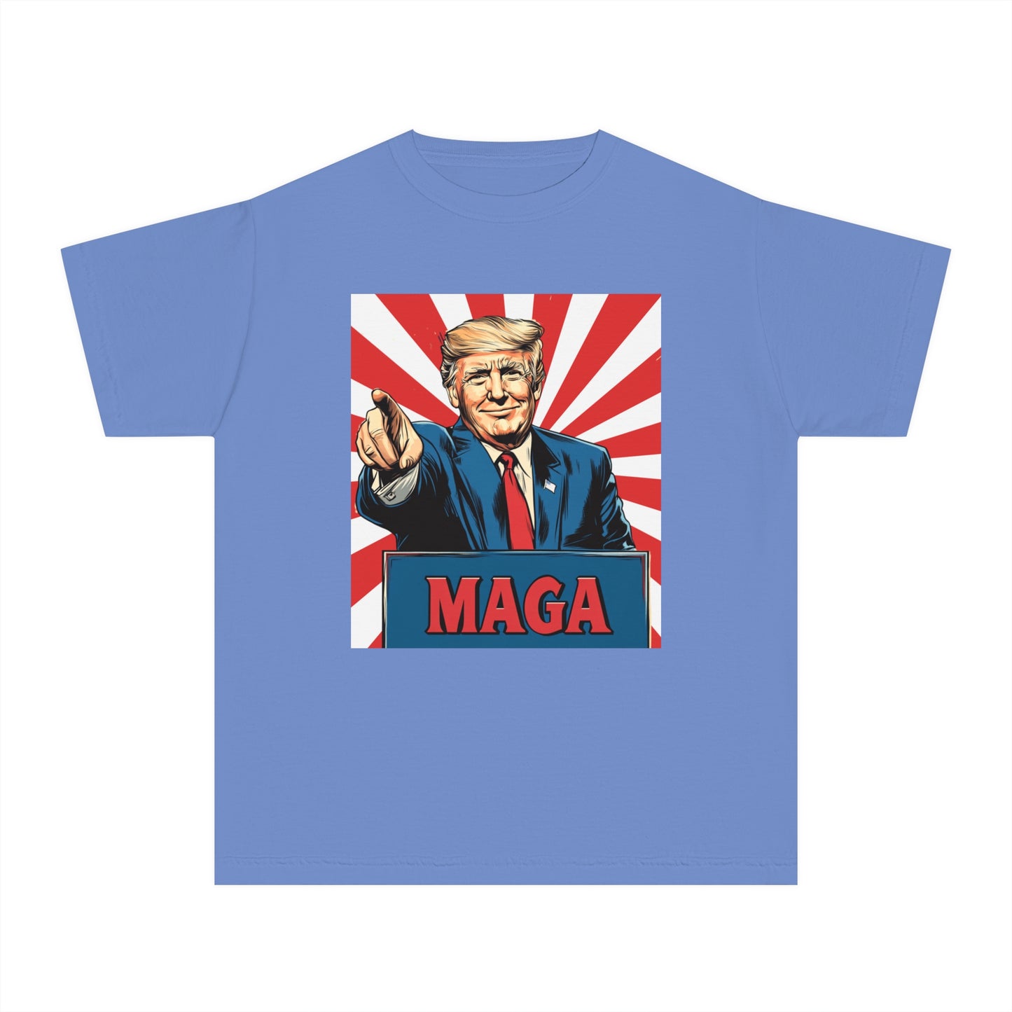 Youth Midweight Tee - MAGA Graphic T-Shirt for Kids