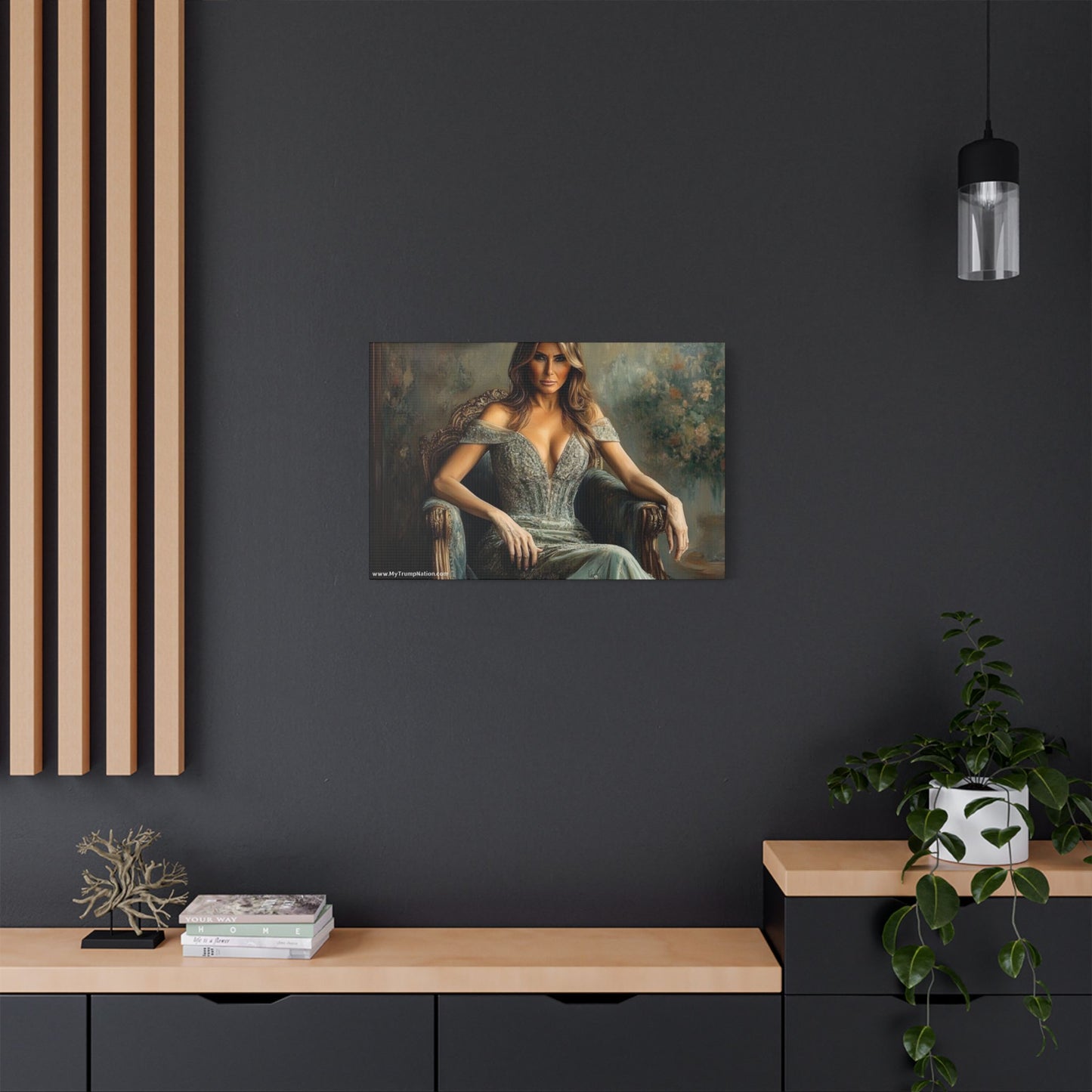 Satin Canvas, Stretched