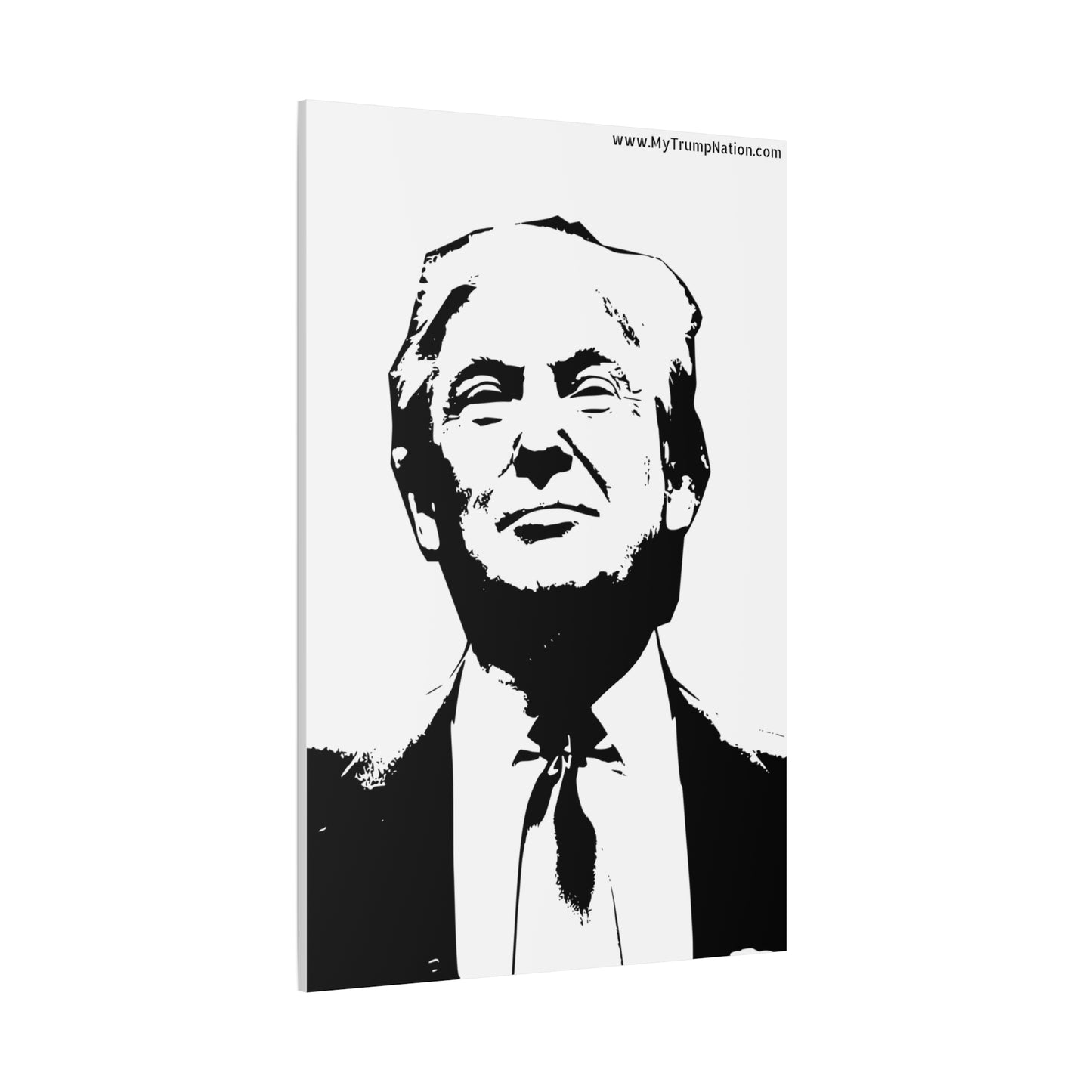 Bold Trump Canvas Art - Stretched Matte Wall Decor