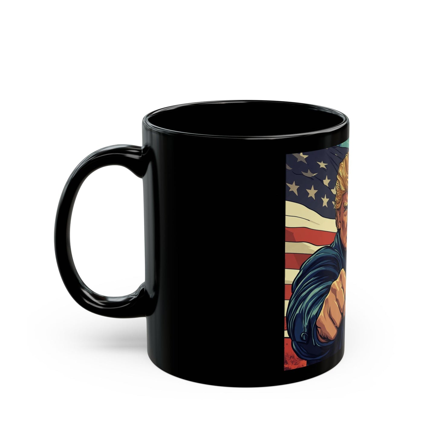 Patriotic Trump Mug - 11oz & 15oz - Bold American Spirit Gift