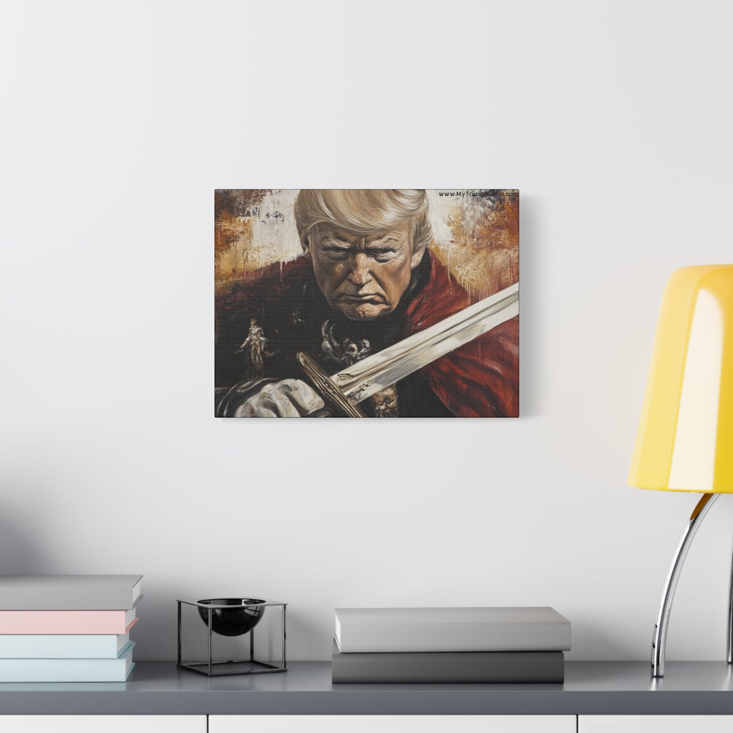 Heroic Canvas Art - Dramatic Portrait of a Leader
