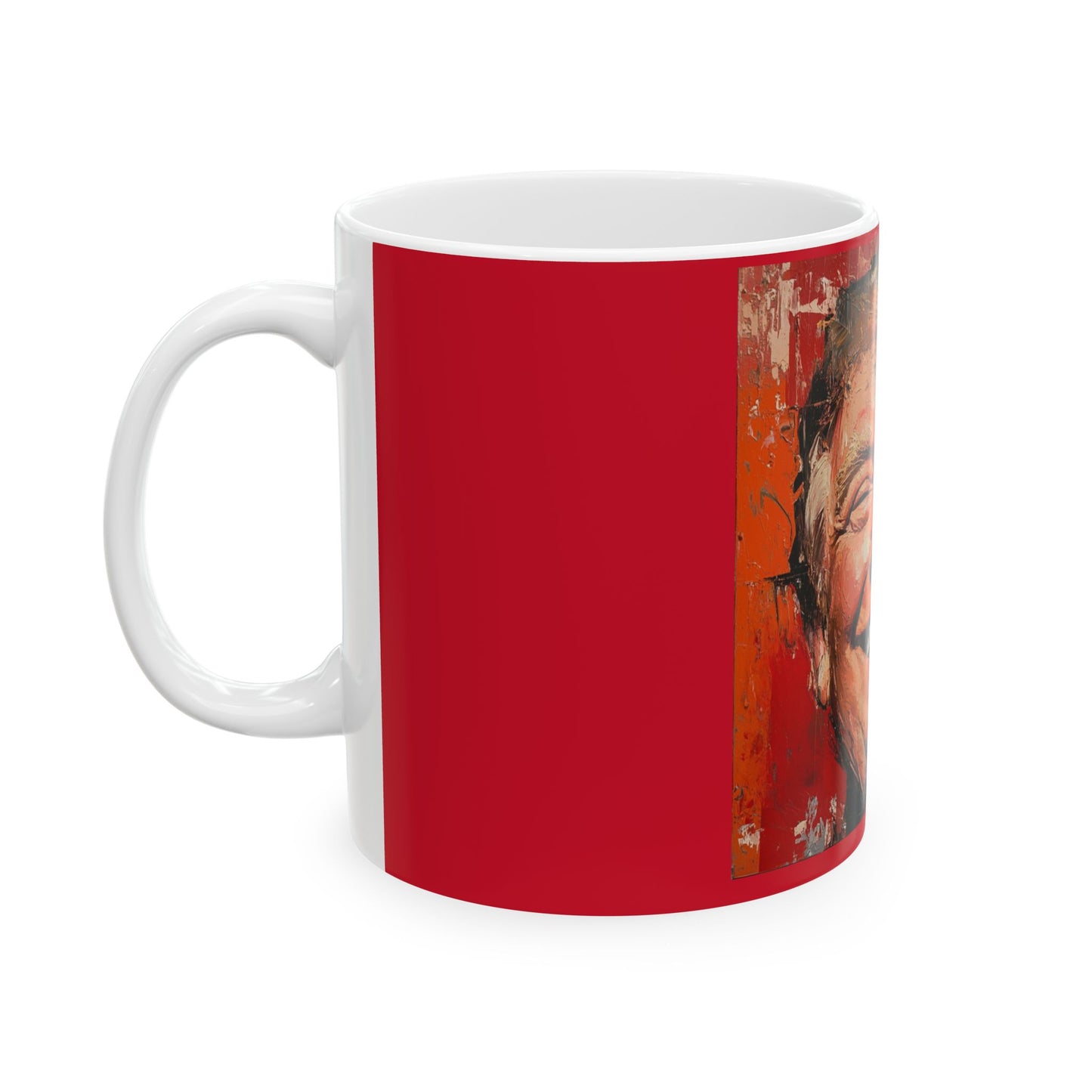 Smiling Trump Portrait Ceramic Mug