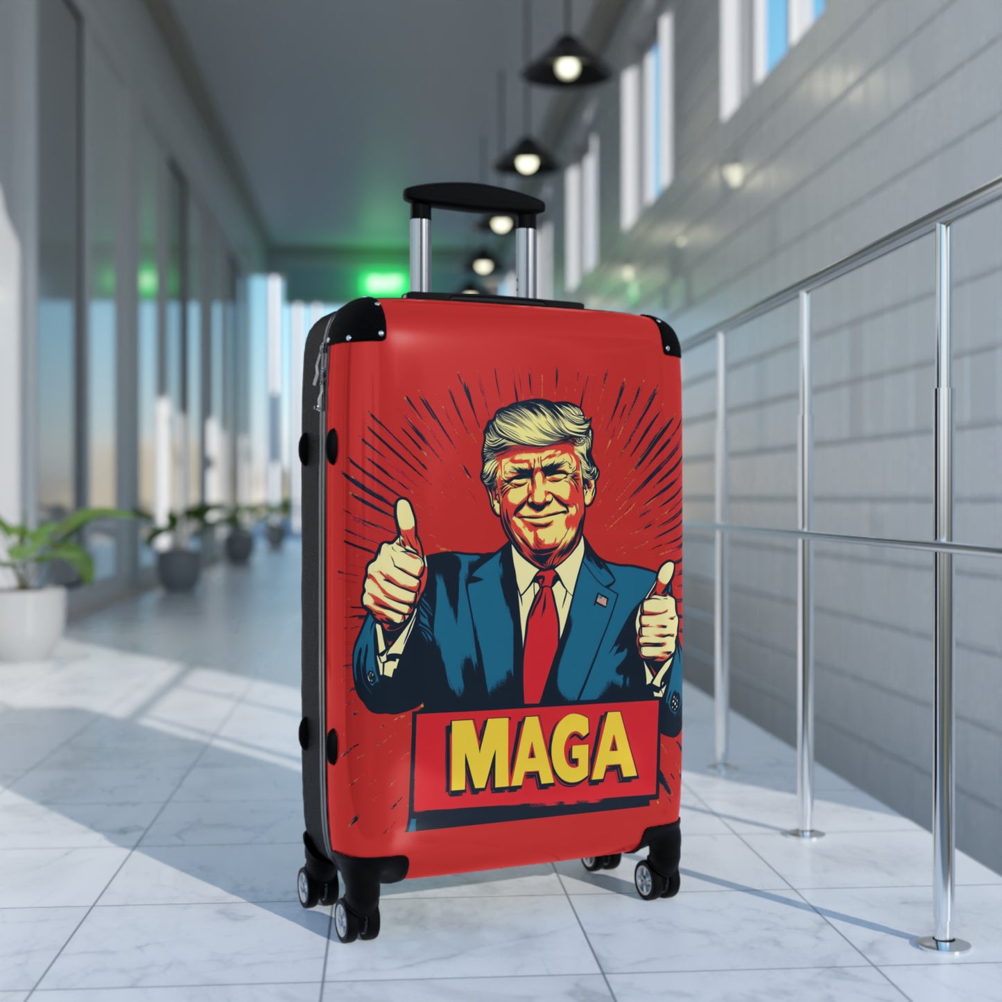 MAGA Carry-On Suitcase - Travel with Style and Patriotism