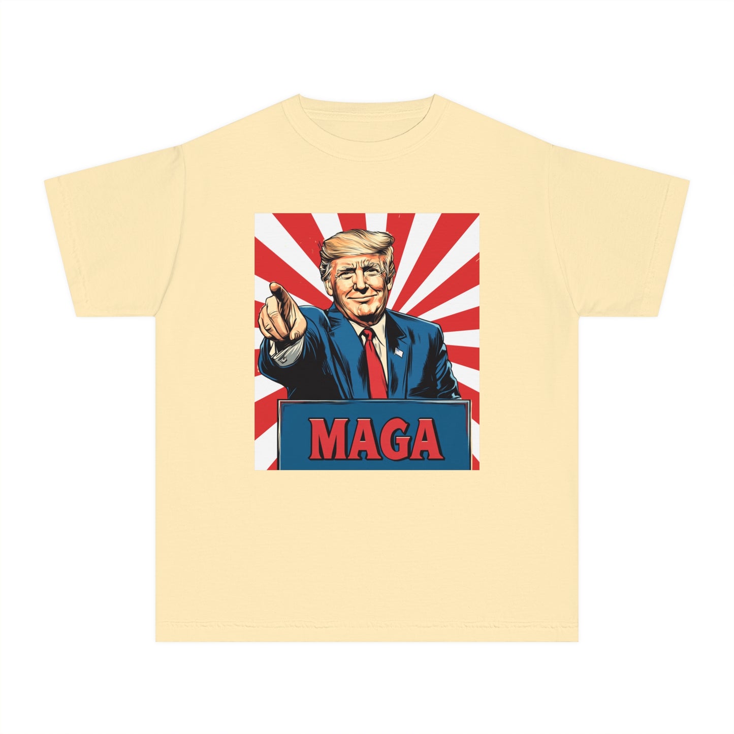 Youth Midweight Tee - MAGA Graphic T-Shirt for Kids