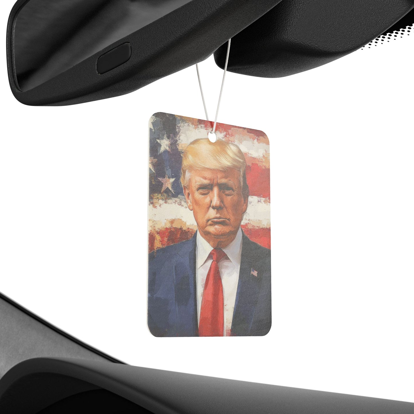 Patriotic Car Air Freshener - Trump Design