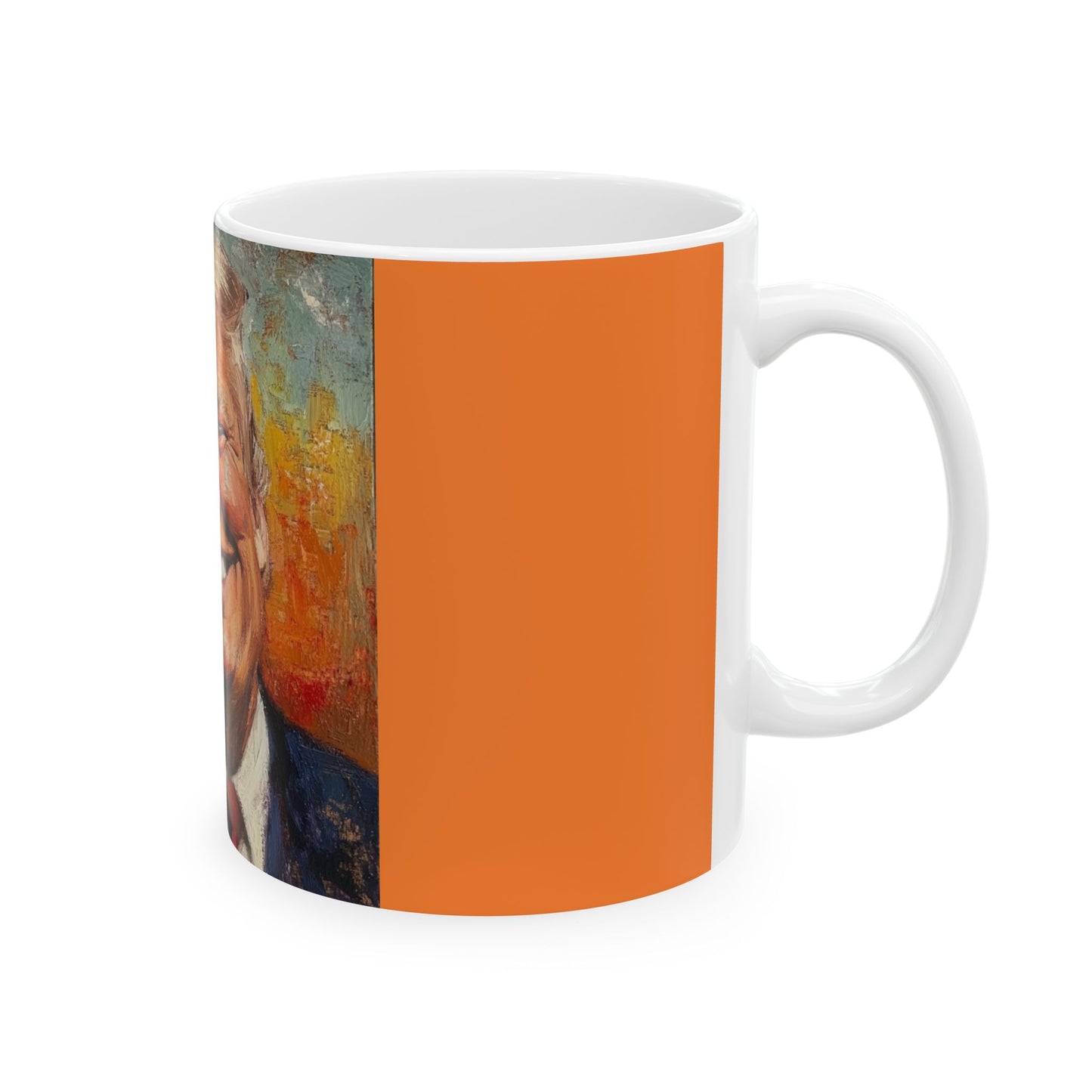 Donald Trump Smiling Portrait Ceramic Mug
