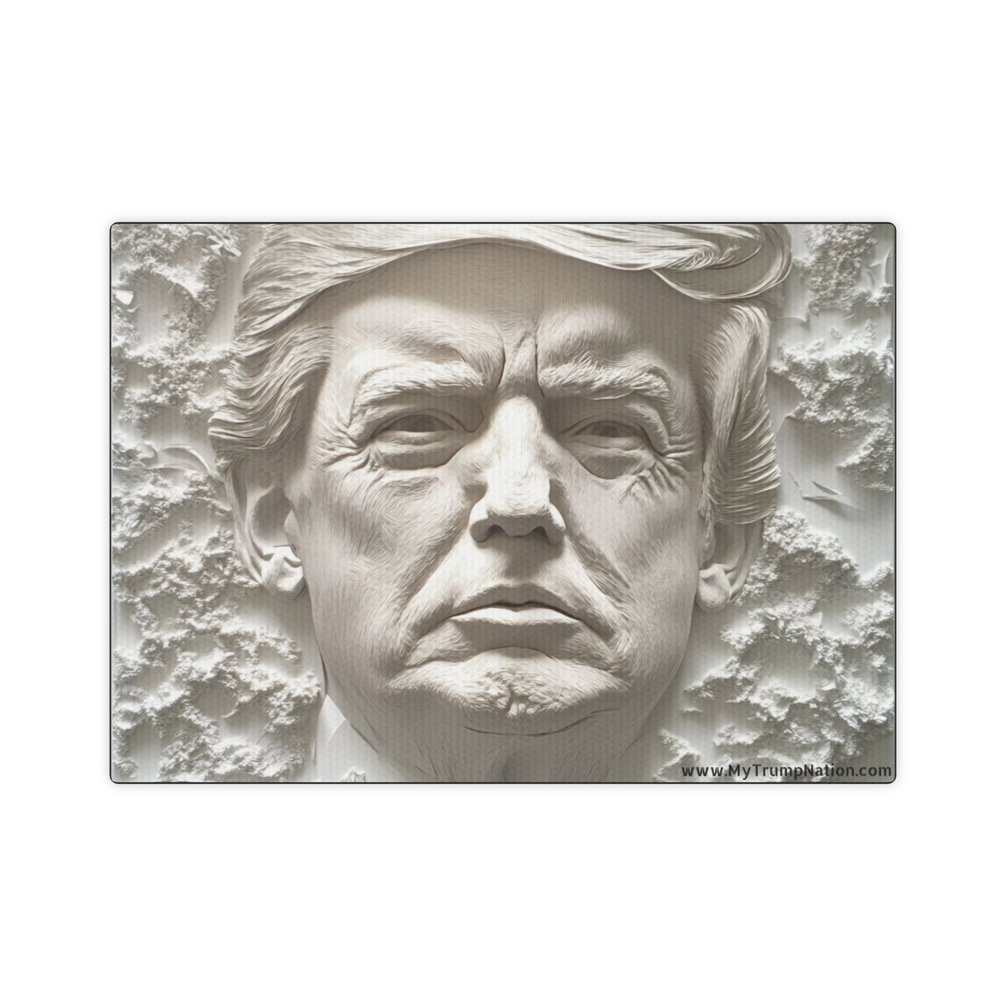 Donald Trump 3D Embossed Canvas Art