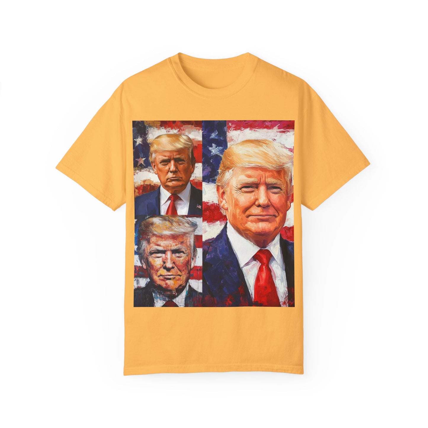 Donald Trump Patriotic Multi-Portrait T-Shirt