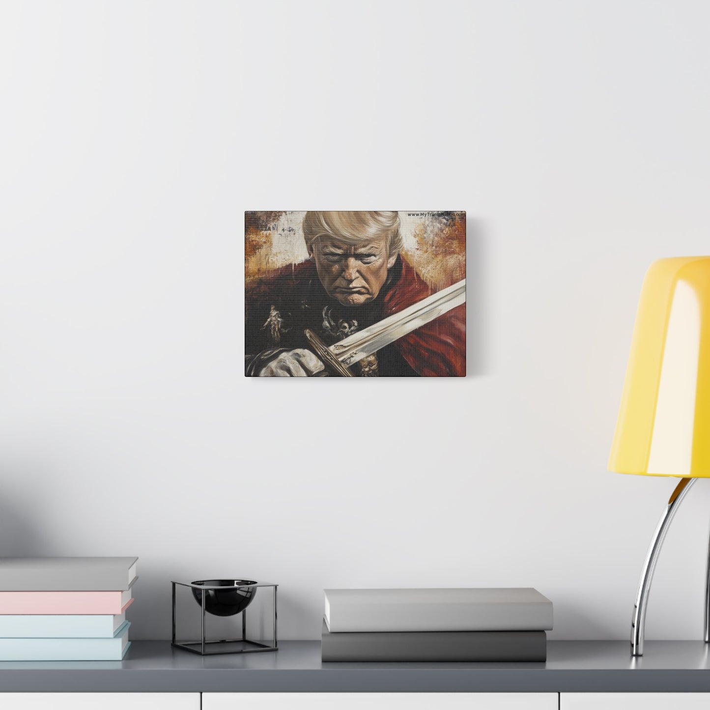 Heroic Canvas Art - Dramatic Portrait of a Leader