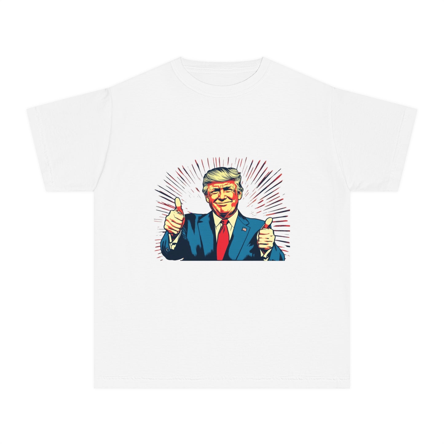 Youth Midweight Tee - Thumbs Up Graphic Shirt