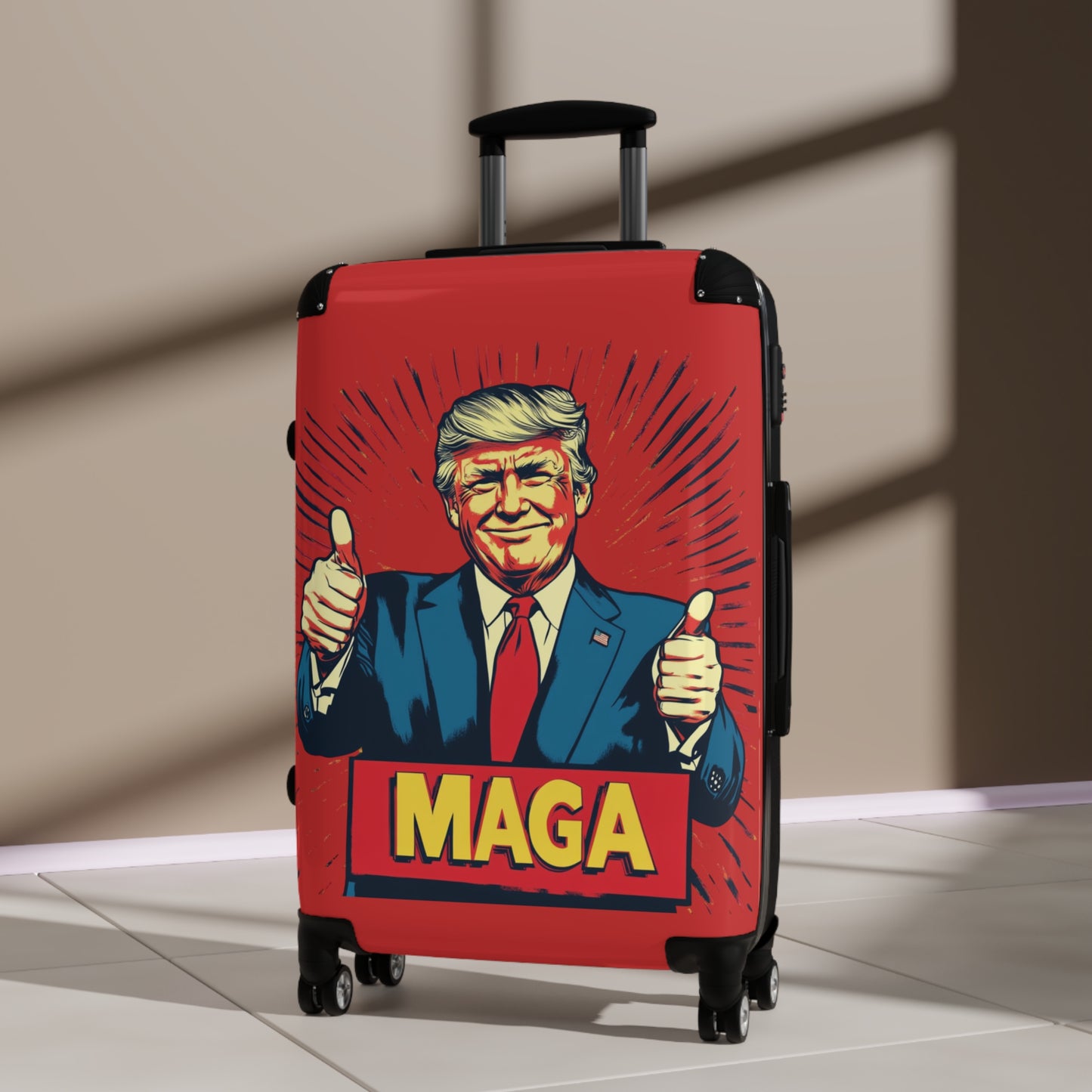 MAGA Carry-On Suitcase - Travel with Style and Patriotism