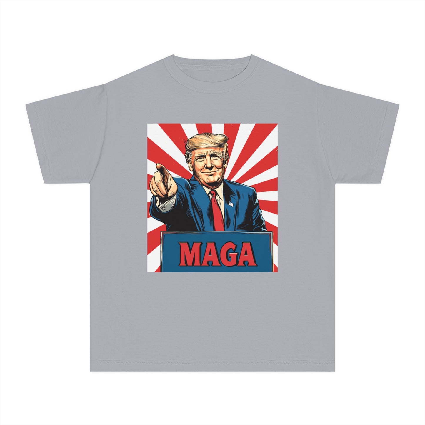 Youth Midweight Tee - MAGA Graphic T-Shirt for Kids
