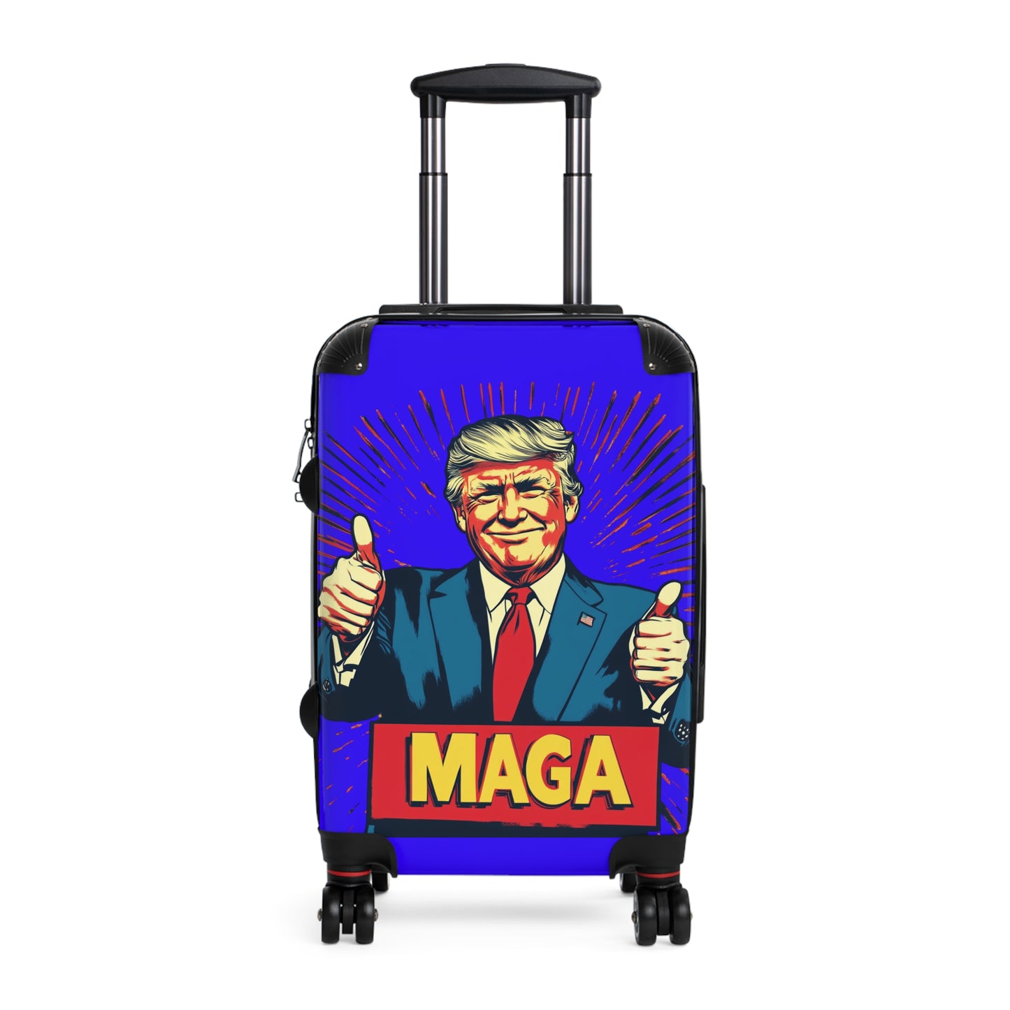 MAGA Travel Suitcase - Vibrant Carry-On for Political Enthusiasts