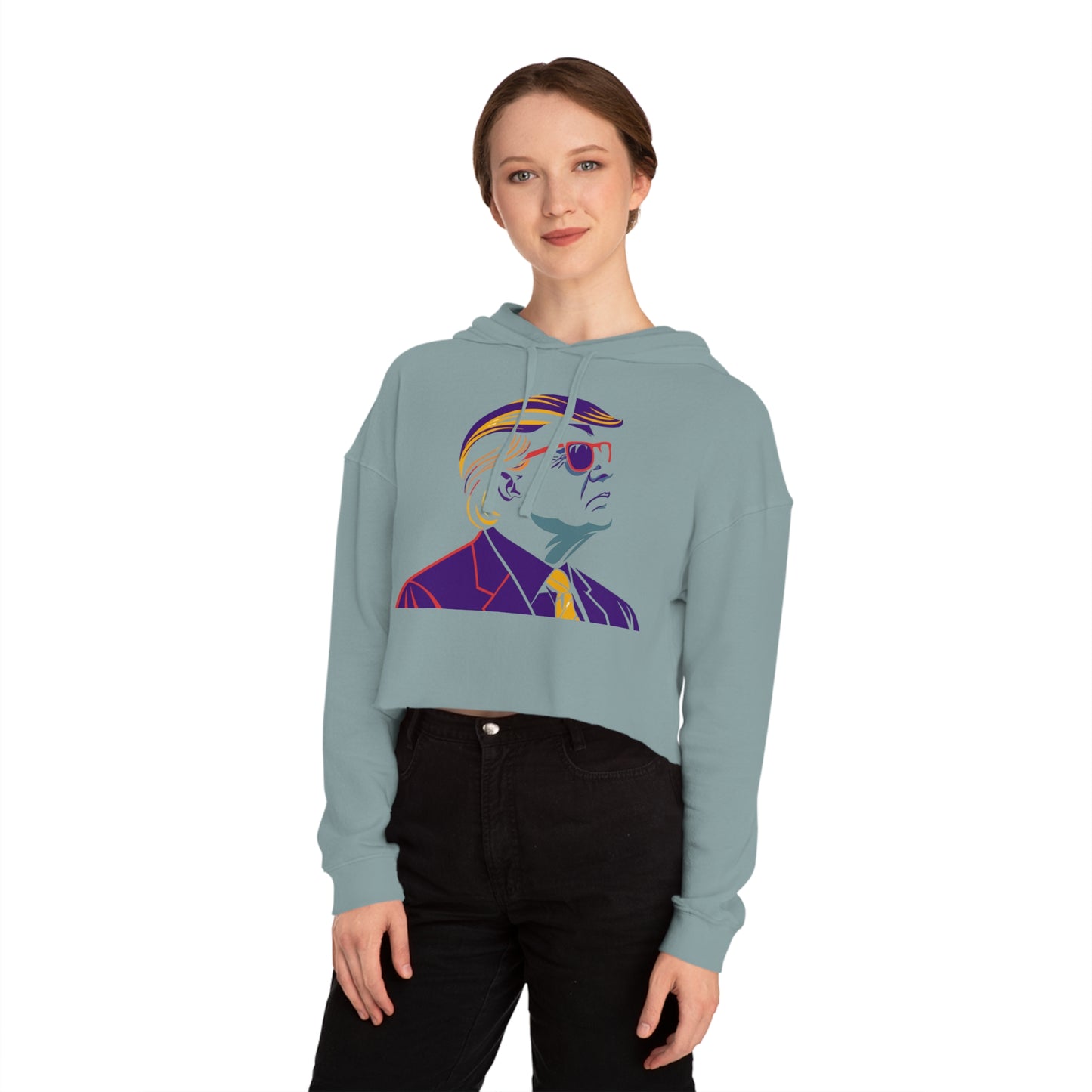 Women’s Cropped Hooded Sweatshirt