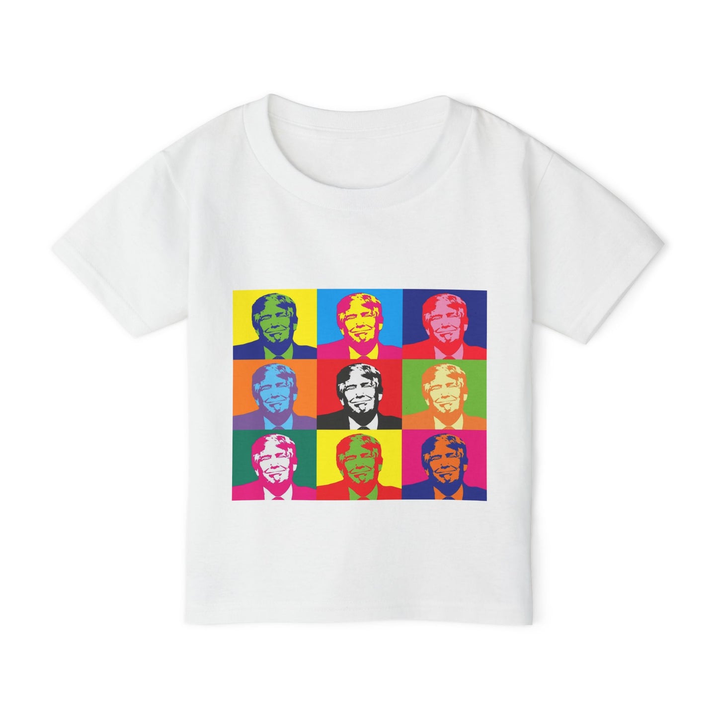 Colorful Pop Art Toddler T-Shirt - Fun & Playful Design