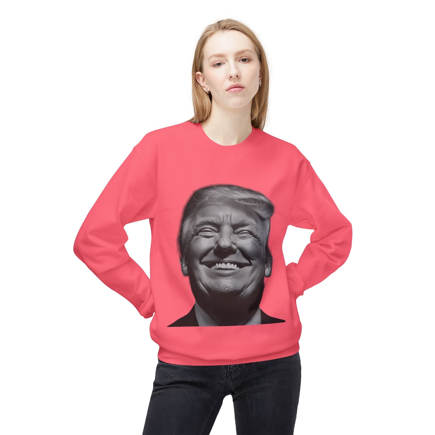 Unisex Midweight Softstyle Fleece Crewneck Sweatshirt