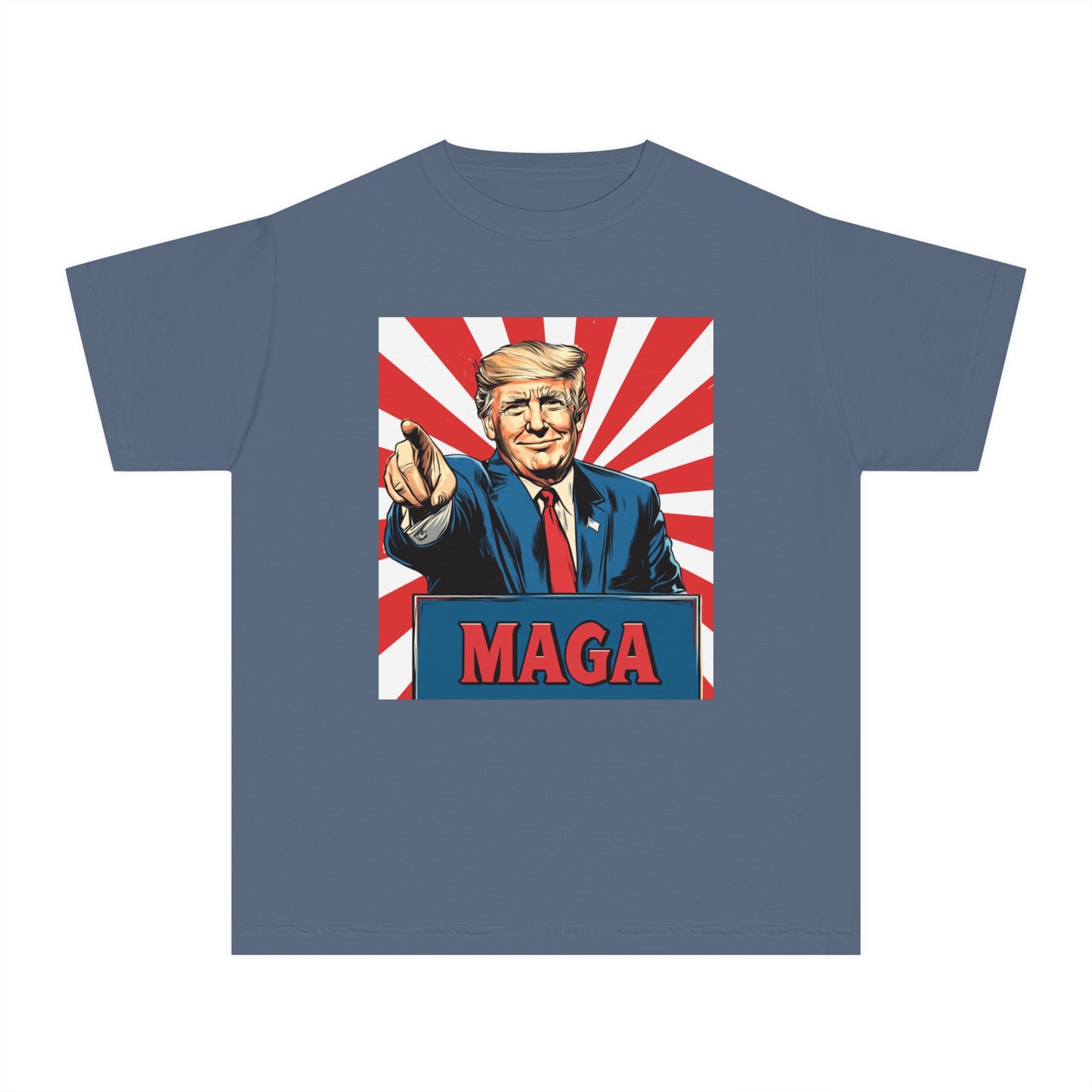 Youth Midweight Tee - MAGA Graphic T-Shirt for Kids