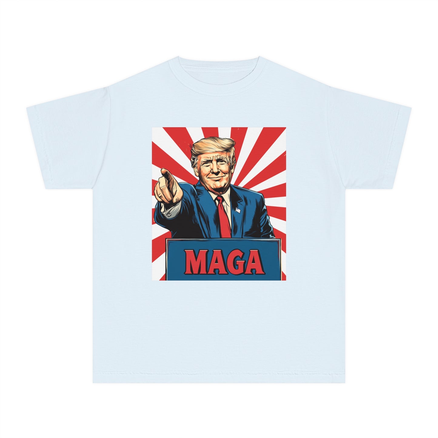 Youth Midweight Tee - MAGA Graphic T-Shirt for Kids
