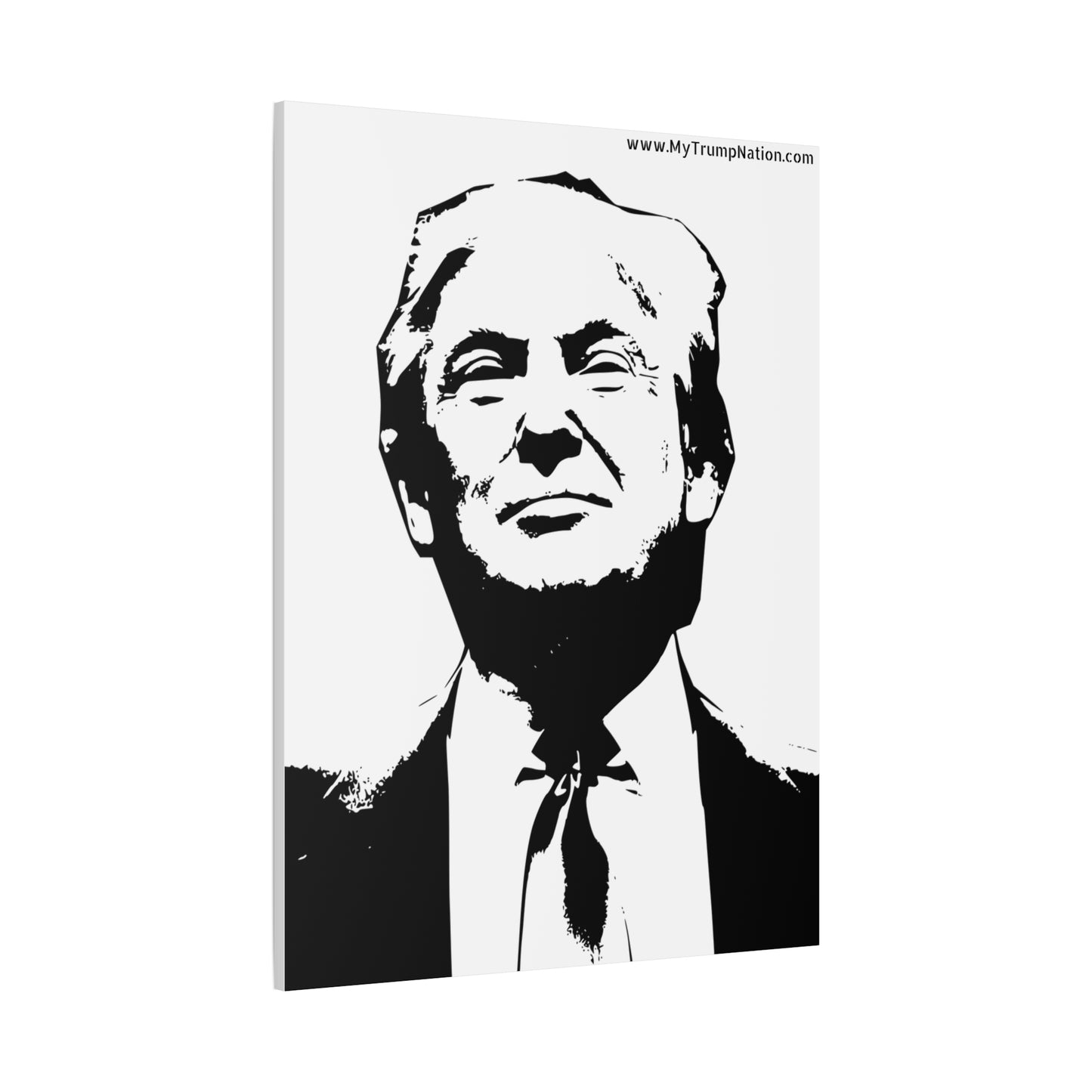 Bold Trump Canvas Art - Stretched Matte Wall Decor