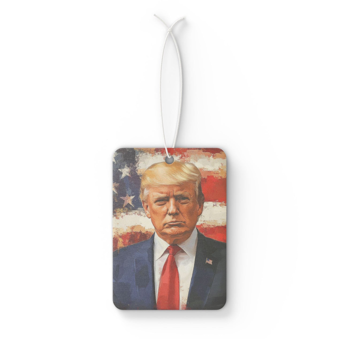 Patriotic Car Air Freshener - Trump Design