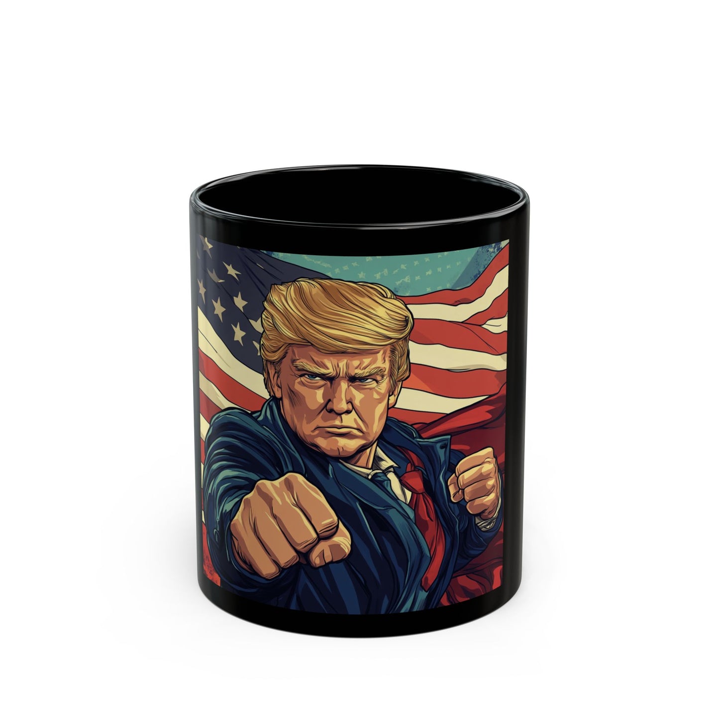 Patriotic Trump Mug - 11oz & 15oz - Bold American Spirit Gift