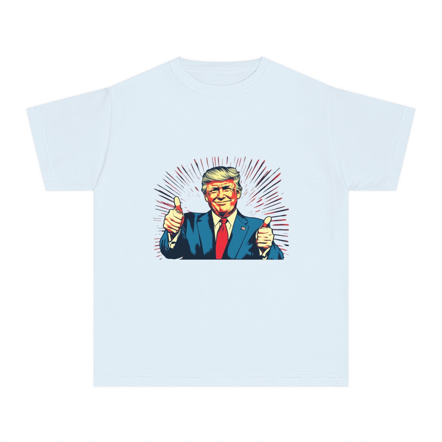 Youth Midweight Tee - Thumbs Up Graphic Shirt