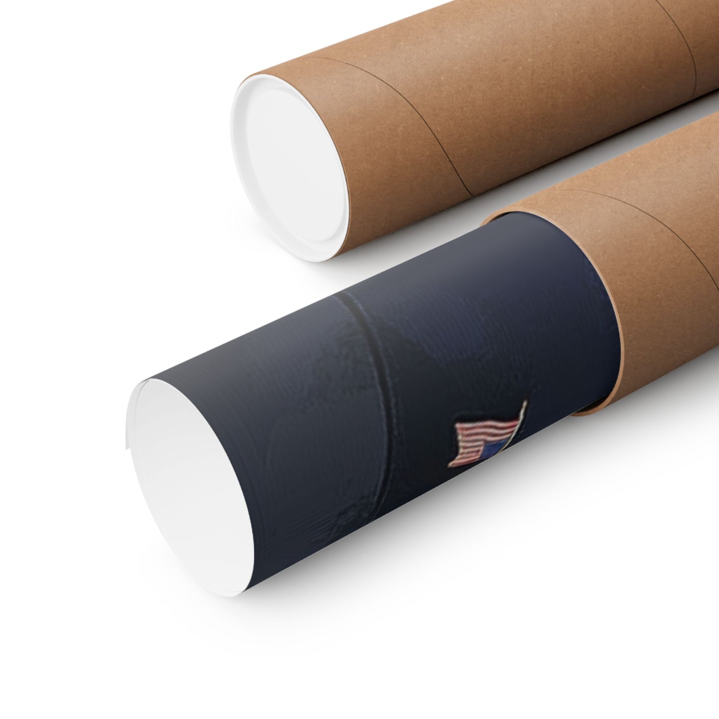 Patriotic Matte Vertical Poster - Bold Trump Artwork