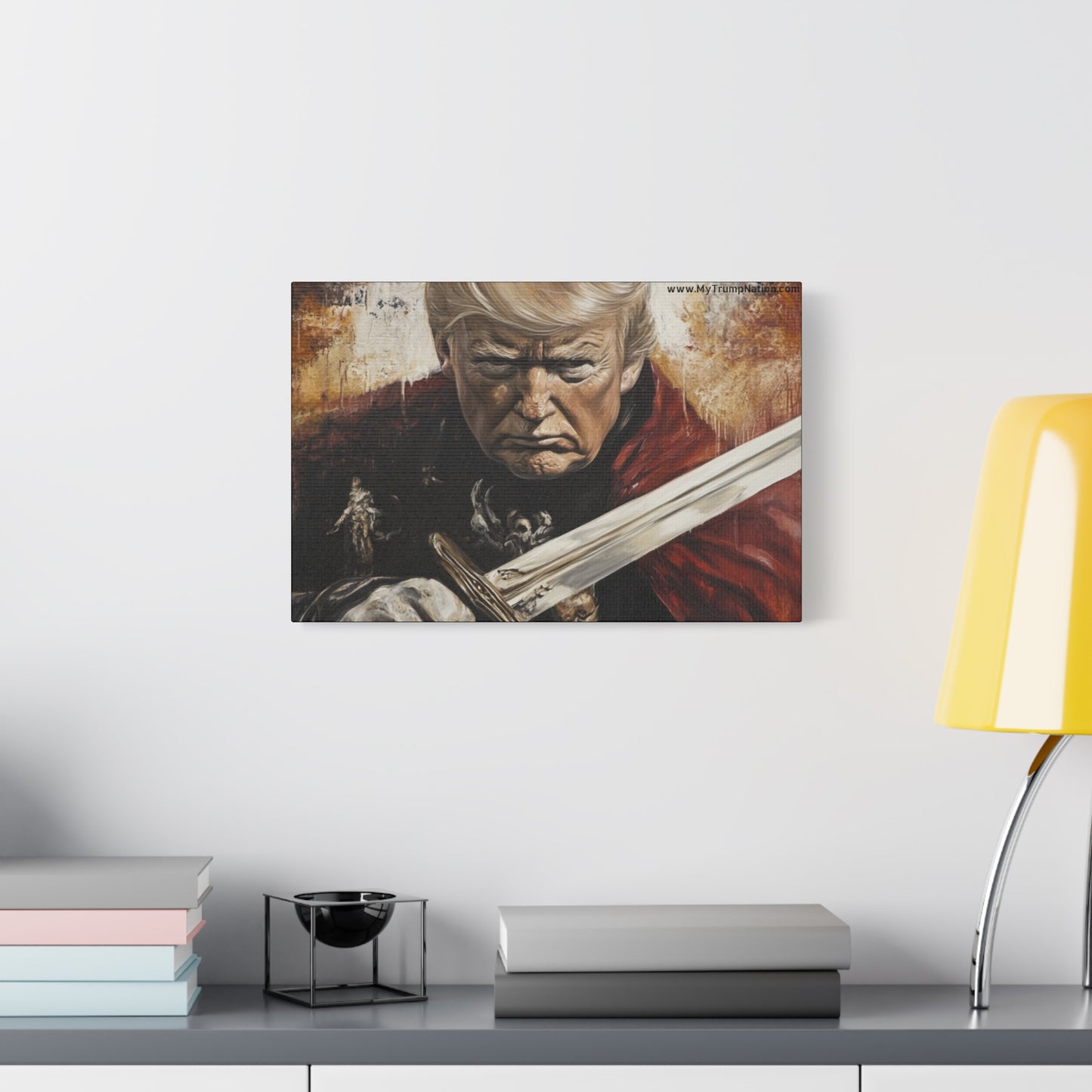 Heroic Canvas Art - Dramatic Portrait of a Leader