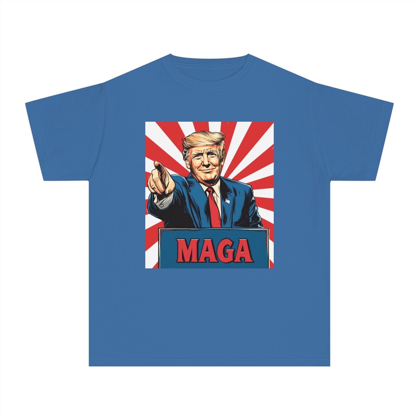 Youth Midweight Tee - MAGA Graphic T-Shirt for Kids