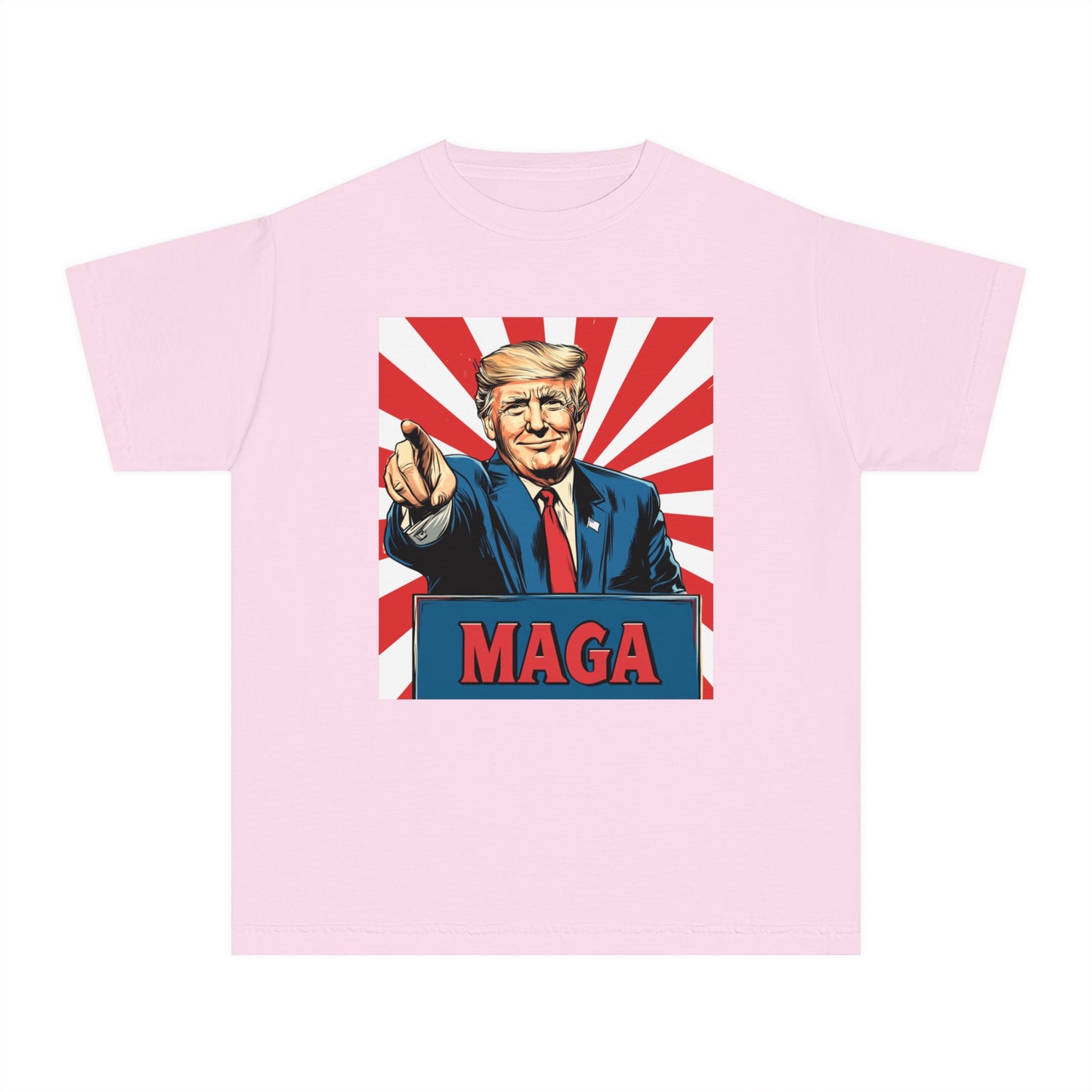 Youth Midweight Tee - MAGA Graphic T-Shirt for Kids