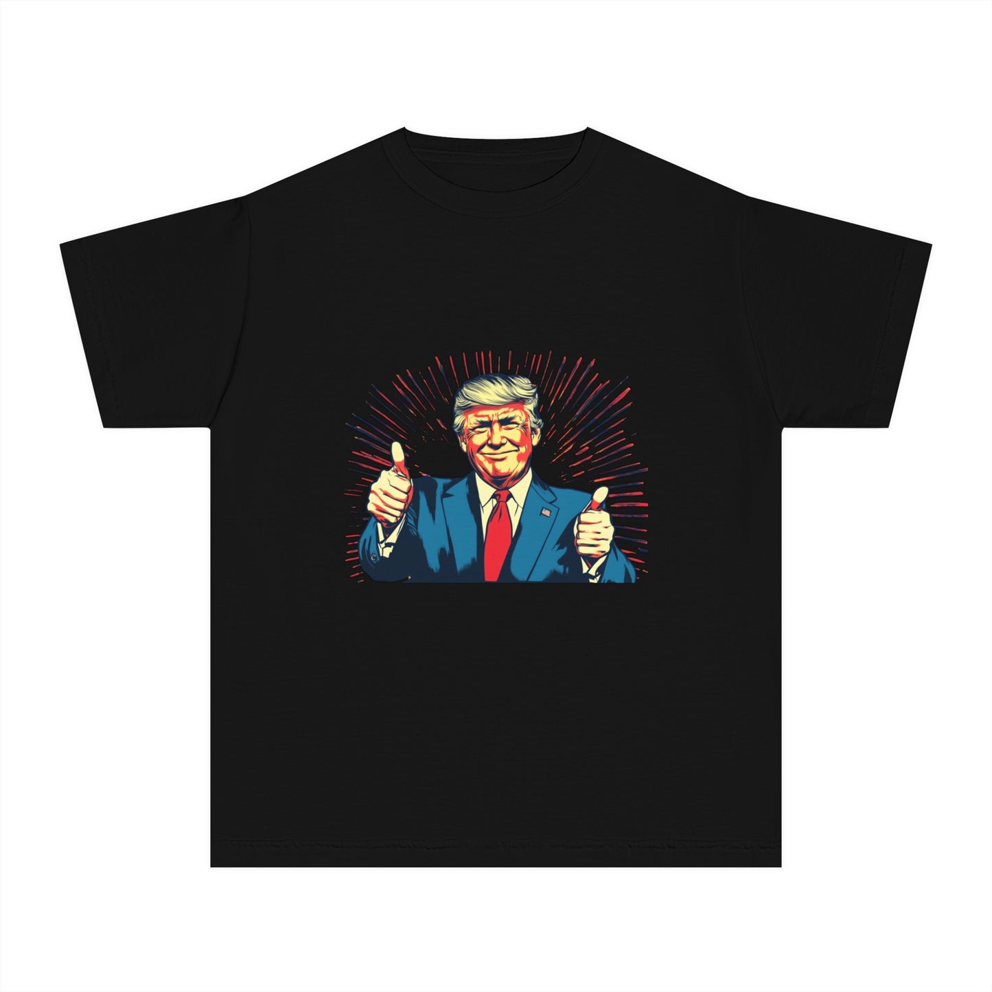 Youth Midweight Tee - Thumbs Up Graphic Shirt