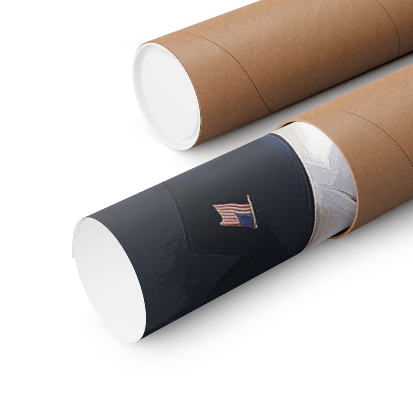 Patriotic Matte Vertical Poster - Bold Trump Artwork