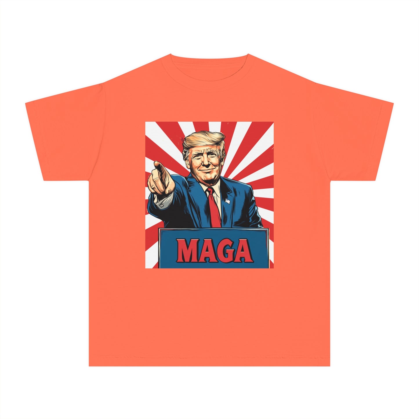 Youth Midweight Tee - MAGA Graphic T-Shirt for Kids