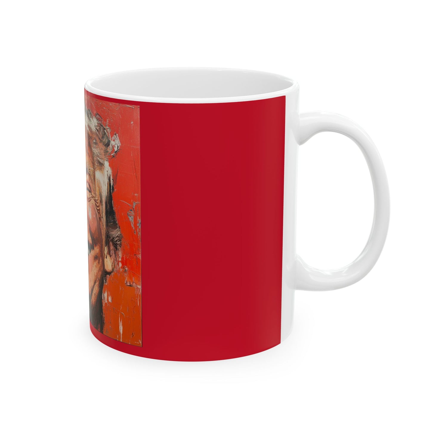 Smiling Trump Portrait Ceramic Mug