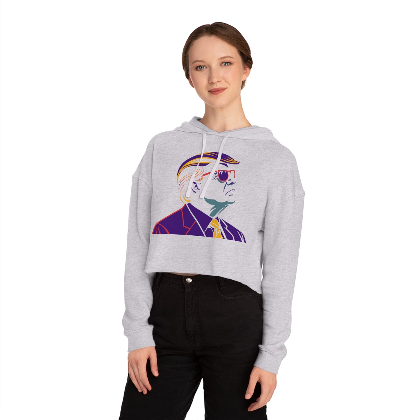 Women’s Cropped Hooded Sweatshirt