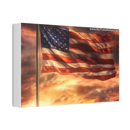 American Flag Canvas Art