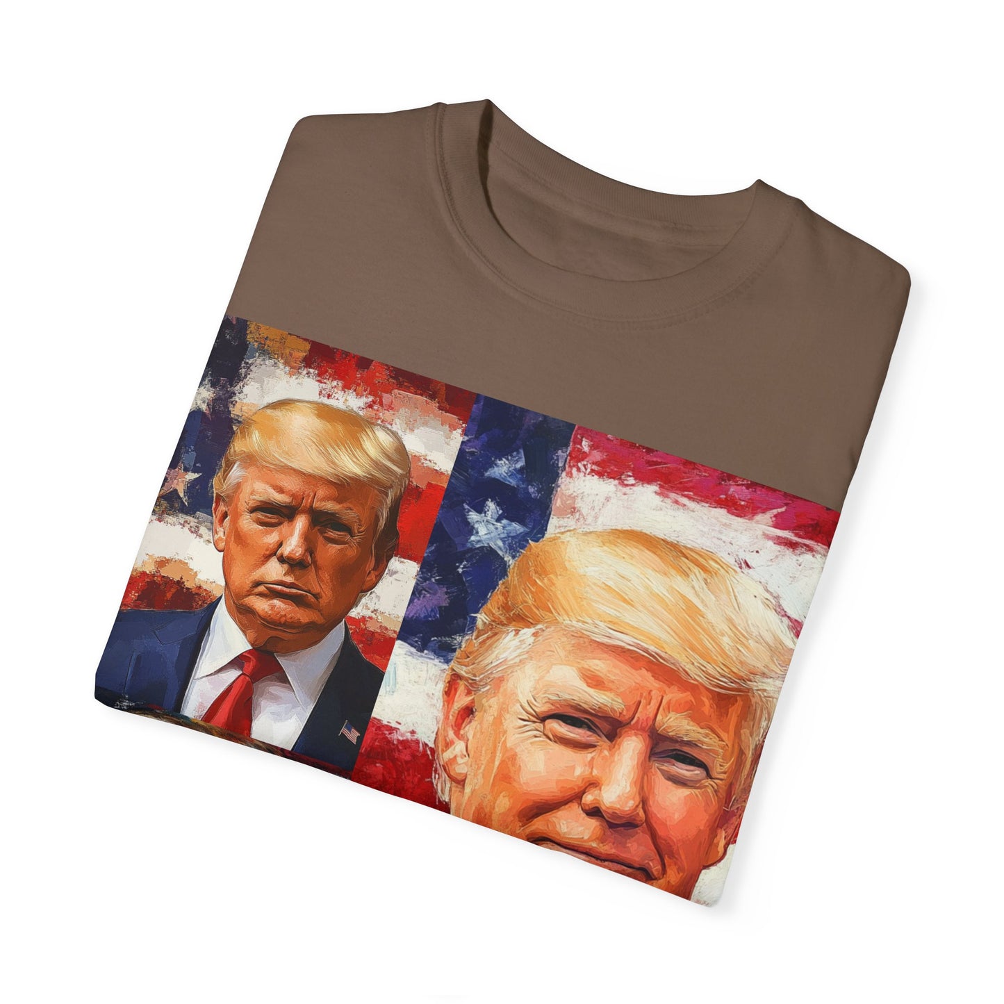 Donald Trump Patriotic Multi-Portrait T-Shirt