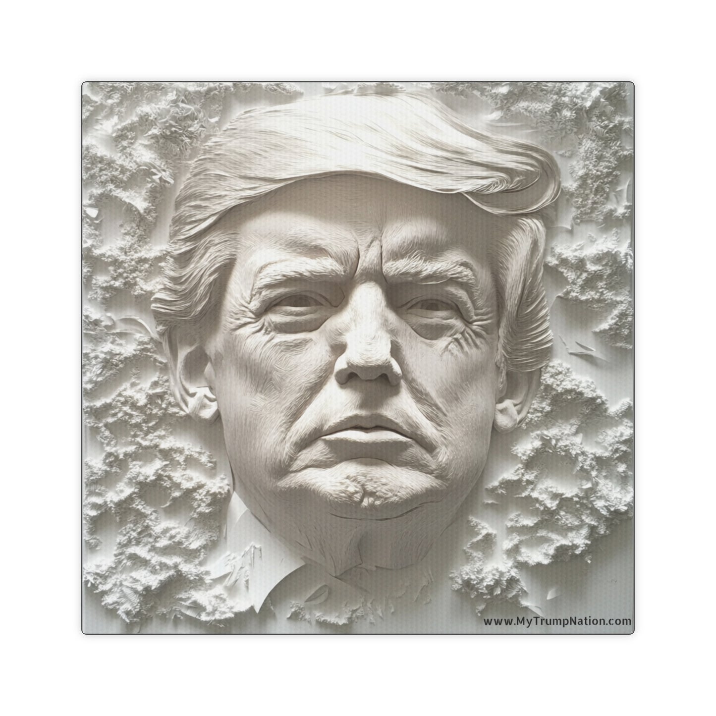 Donald Trump 3D Embossed Canvas Art