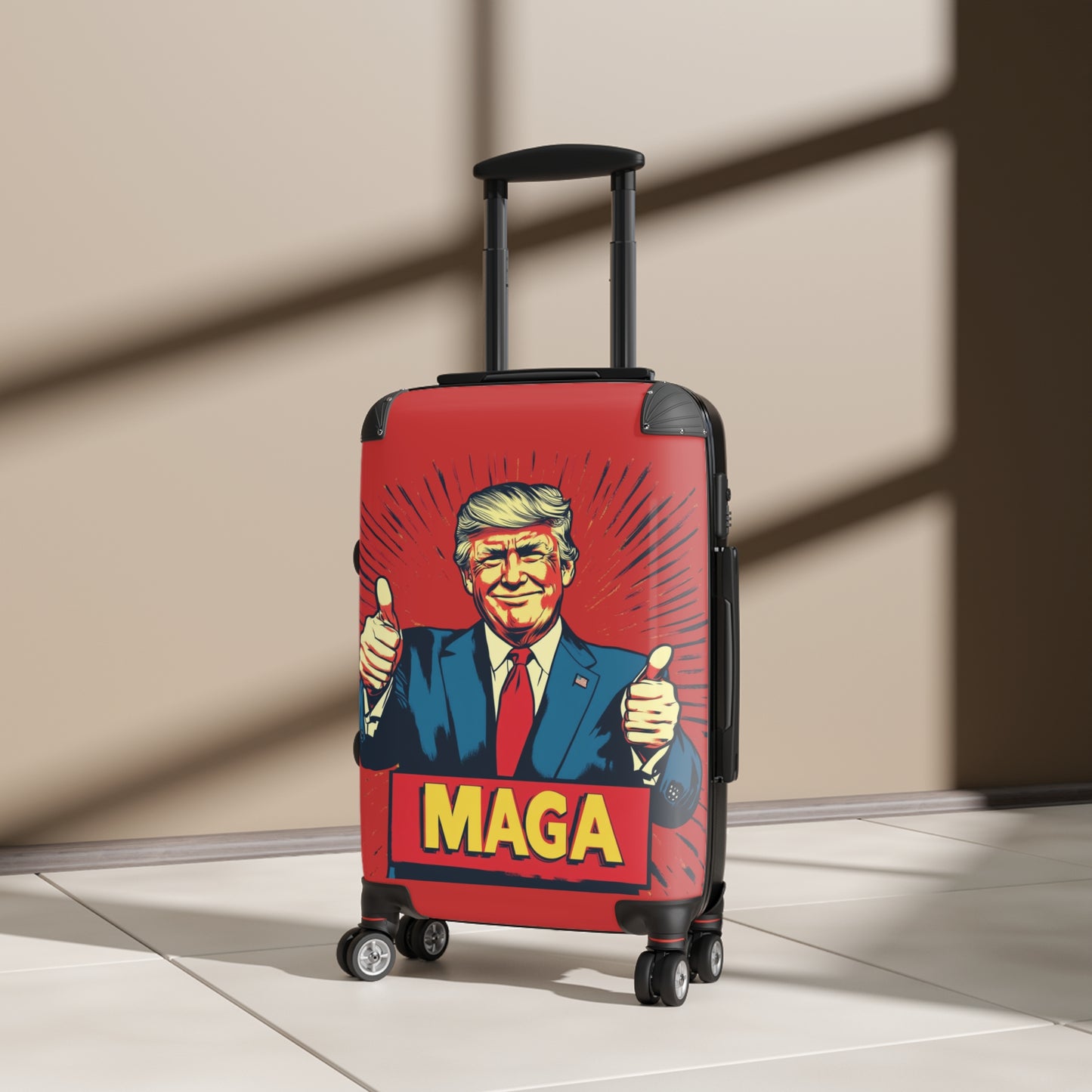 MAGA Carry-On Suitcase - Travel with Style and Patriotism