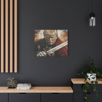 Heroic Canvas Art - Dramatic Portrait of a Leader