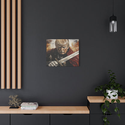 Heroic Canvas Art - Dramatic Portrait of a Leader
