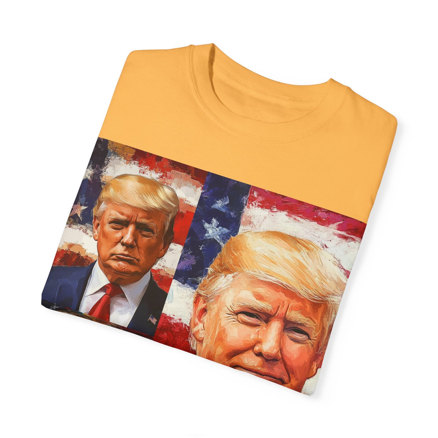 Donald Trump Patriotic Multi-Portrait T-Shirt