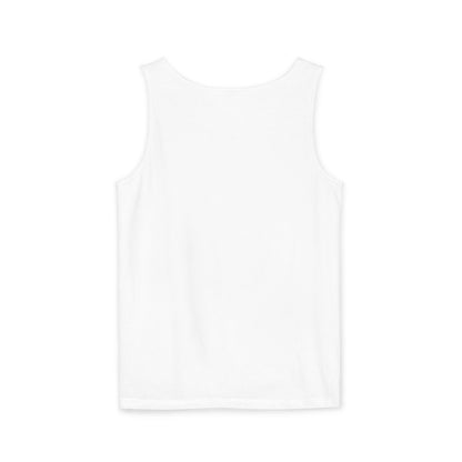 Unisex Garment-Dyed Tank Top - MAGA Graphic Tee for Political Enthusiasts