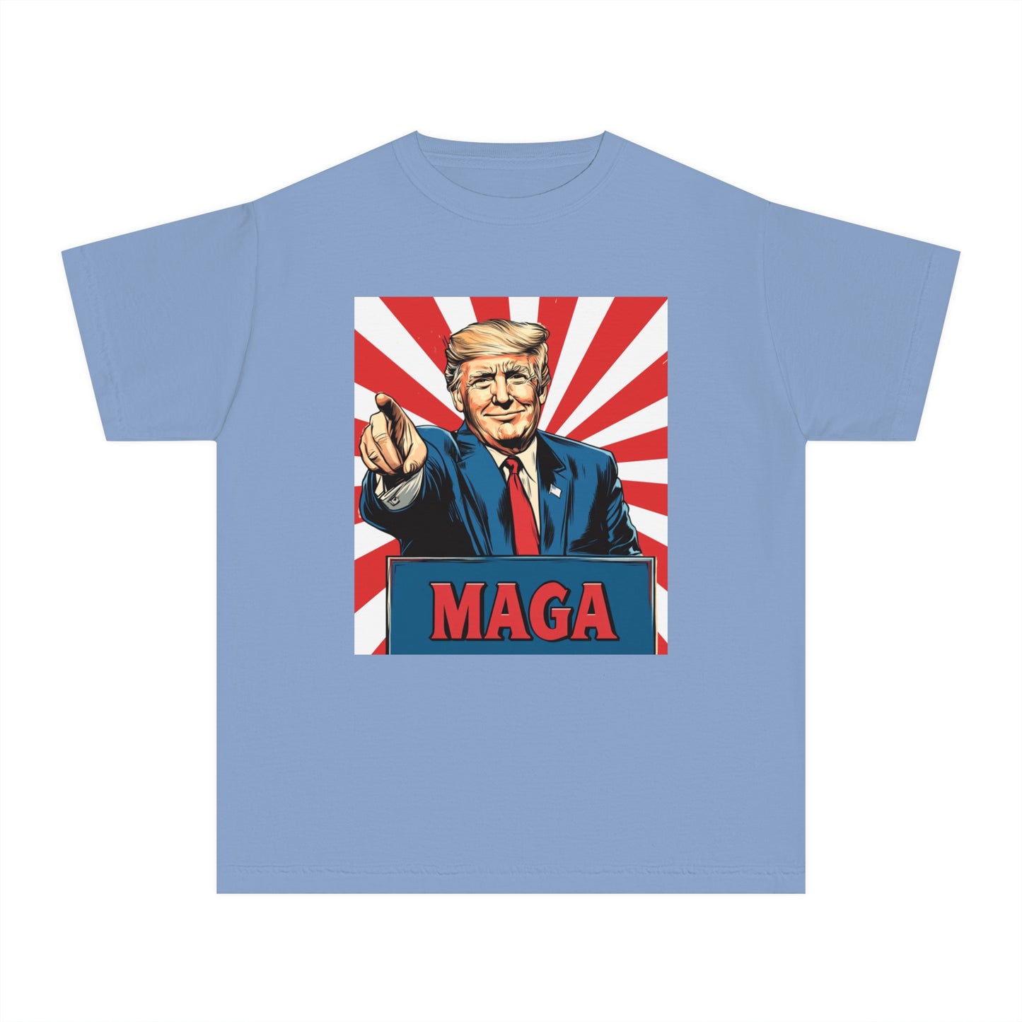 Youth Midweight Tee - MAGA Graphic T-Shirt for Kids