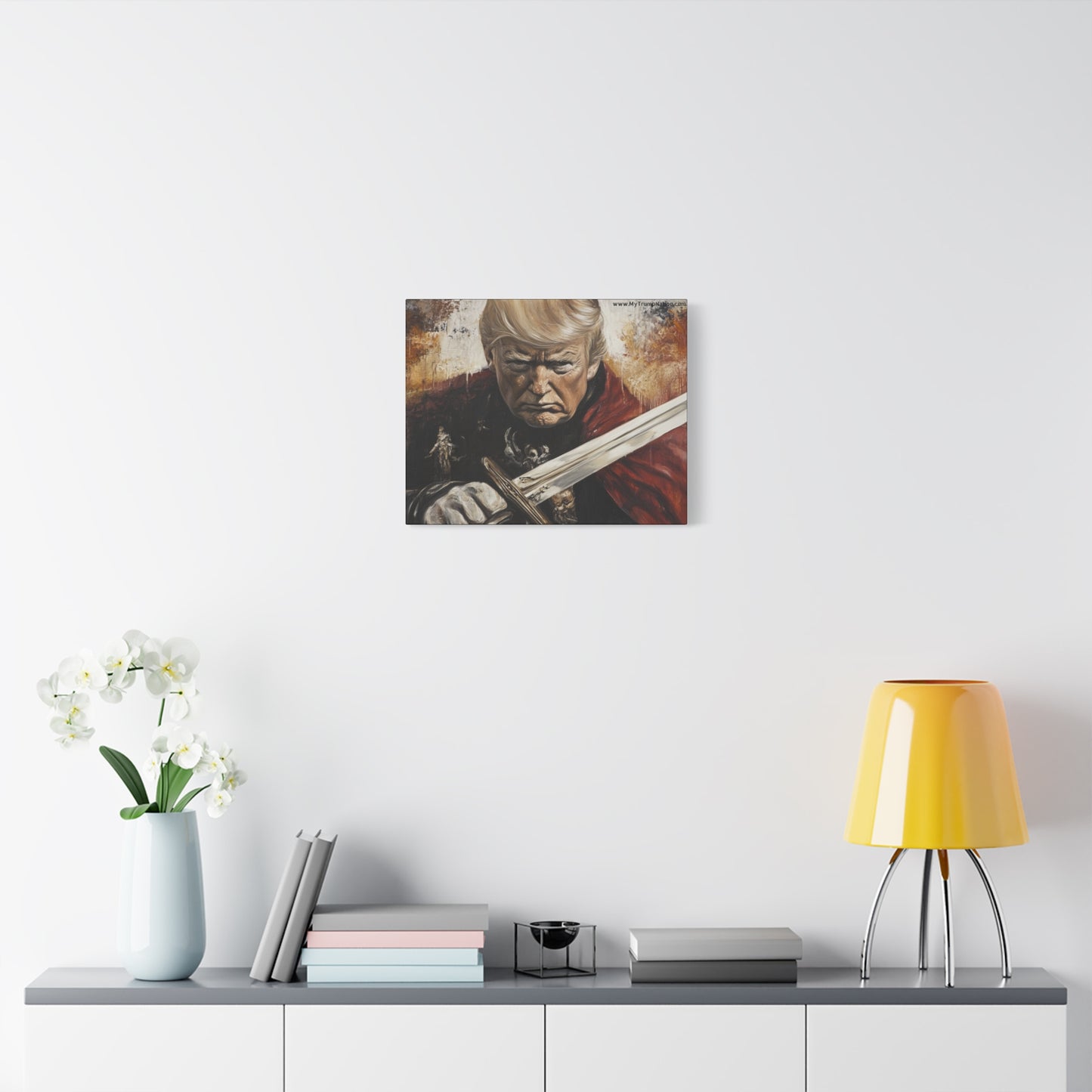 Heroic Canvas Art - Dramatic Portrait of a Leader